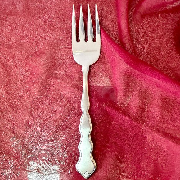 Distinction Deluxe Stainless by Oneida HH Valerie Cold Meat Fork - Picture 1 of 3